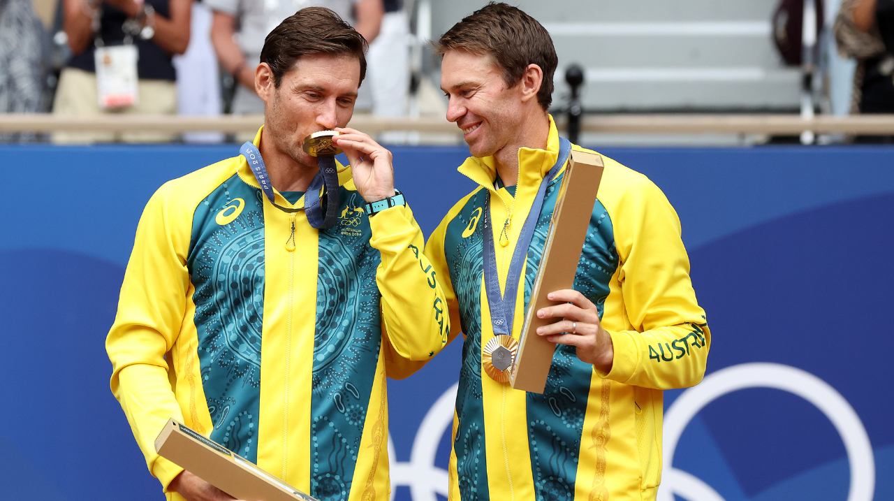 Sport wrap: triumphant tennis doubles take gold | Australian